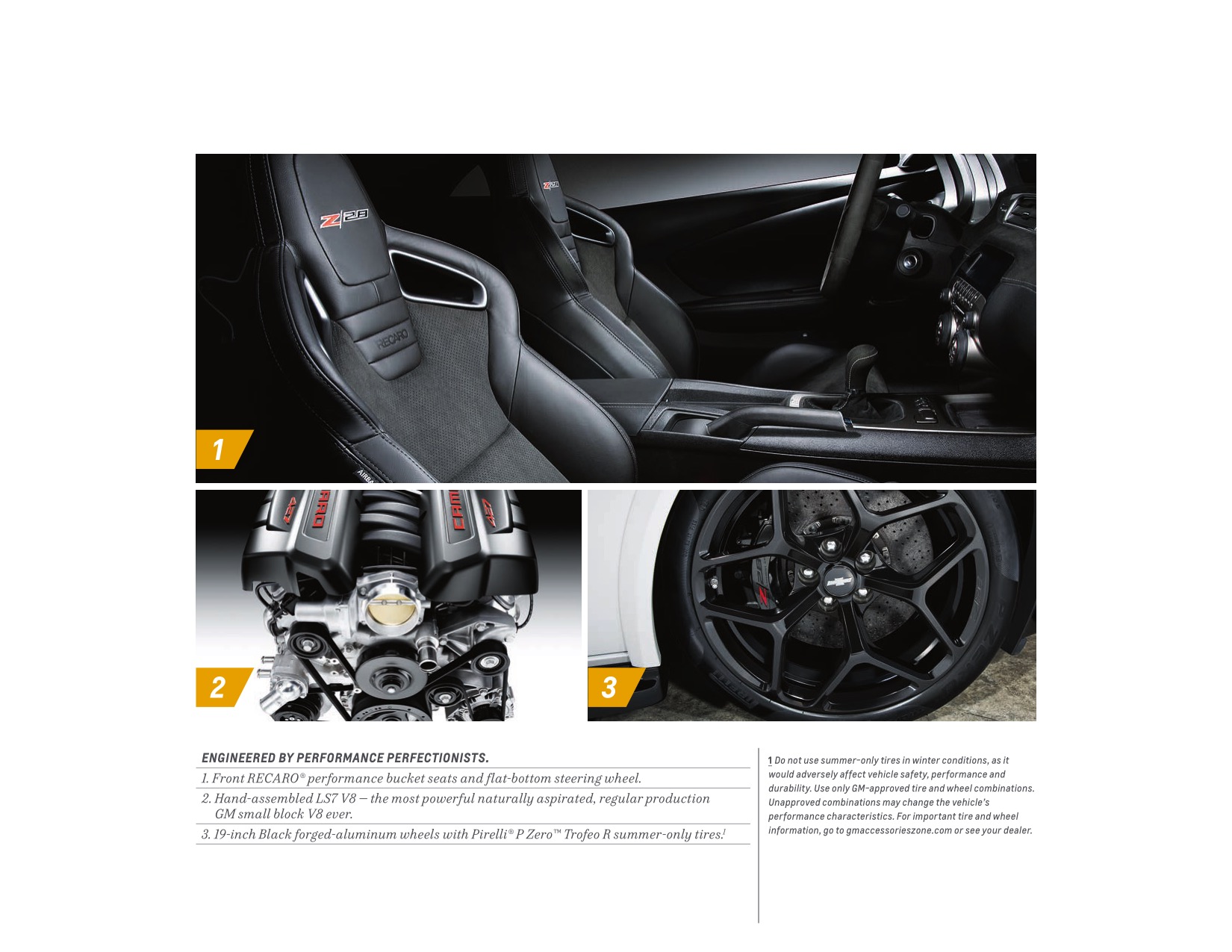2015 Chev Camaro Brochure Page 16